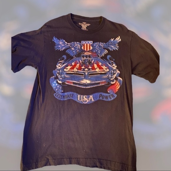 Faded Glory Other - 𝅺legendary power USA men’s shirt